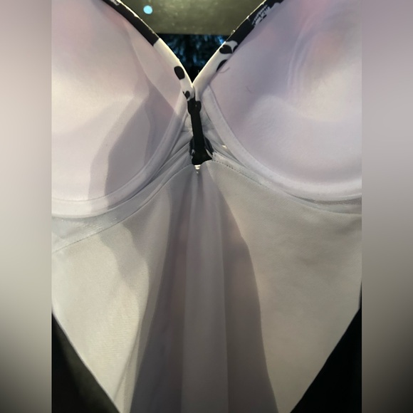 Hot topic xxl skull bathing suit swimwear goth punk one piece - Picture 8 of 8